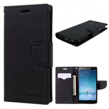 Atverčiamas juodas dėklas Redmi Note 3/Note 3 Pro